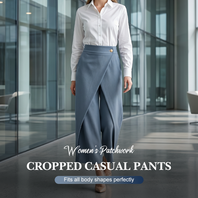 📢📢40 % DE RÉDUCTION !! ⏰Pantalon court décontracté en patchwork pour femme