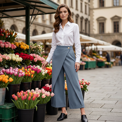 📢📢40 % DE RÉDUCTION !! ⏰Pantalon court décontracté en patchwork pour femme