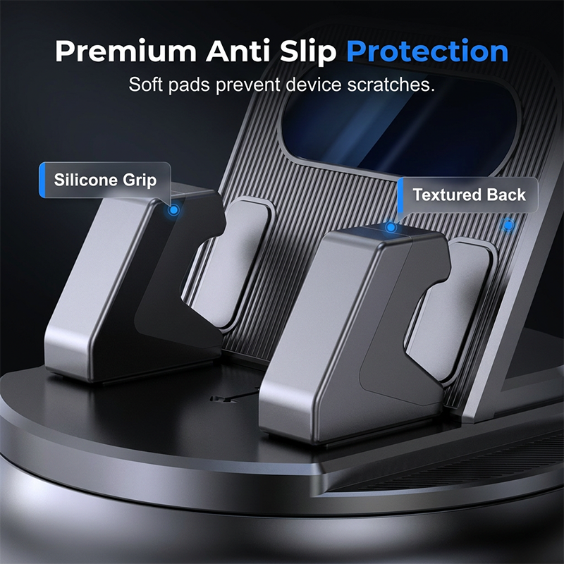 🎯 -50% SUR TOUT LE STOCK ! Support Téléphone Rotatif – Fixation Solide sur Tableau de Bord, Caoutchouc Haute Adhérence 🧭🔄 【Qualité Garantie】