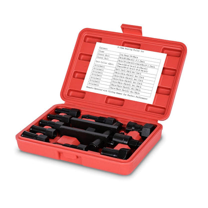 Kit de 10 outils pour extraire les roulements de moto — Acier traité, usage polyvalent et étui de rangement — idéal pour atelier ou entretien à domicile — 50% de réduction