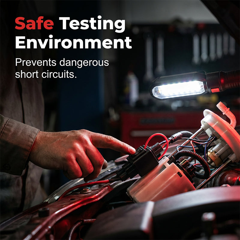 Kit de testeur de relais automobile avec câbles de dérivation – diagnostic rapide et fiable